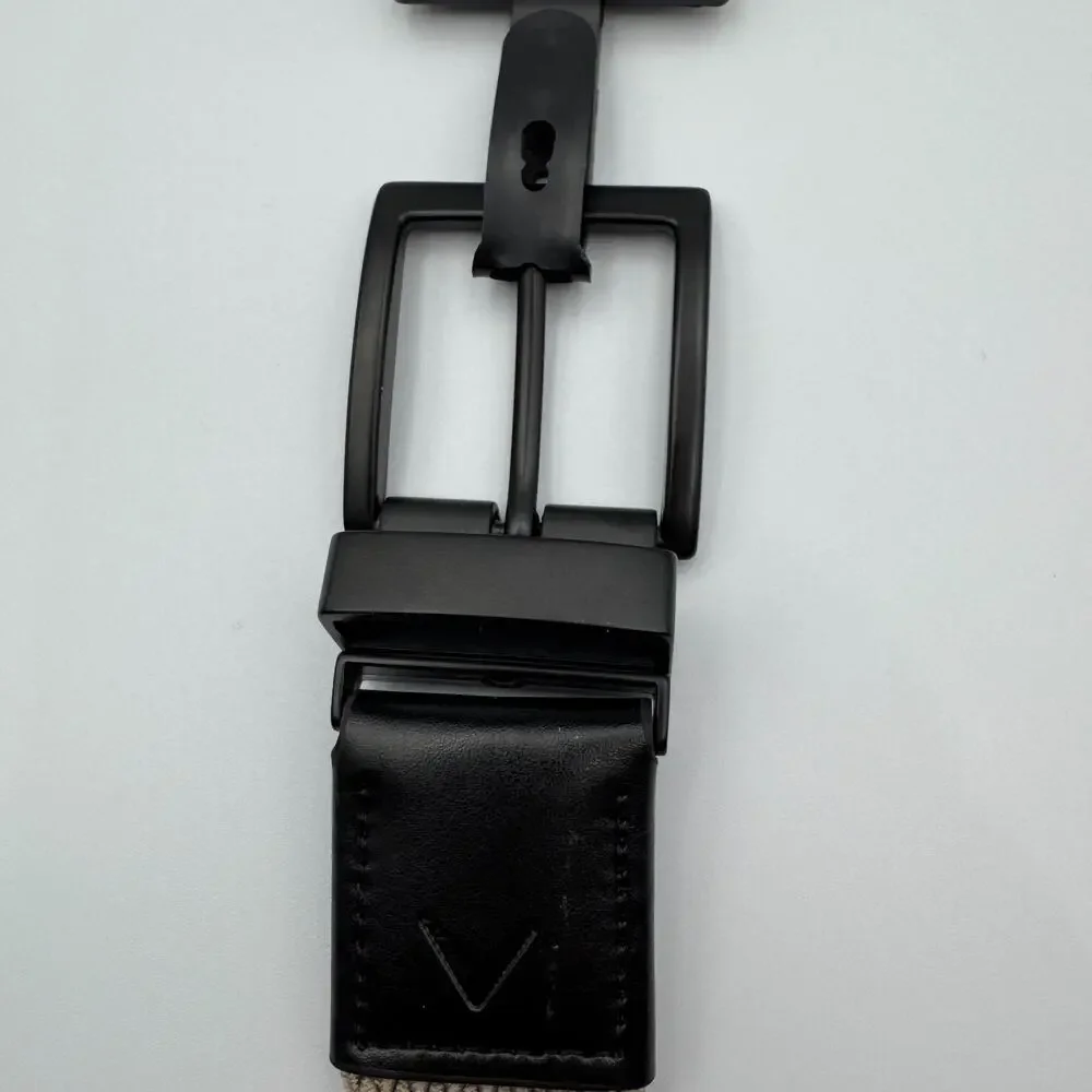 Callaway Swing Tech Reversible Belt Braided Khaki/Black Stretch XL 42-44 NWT